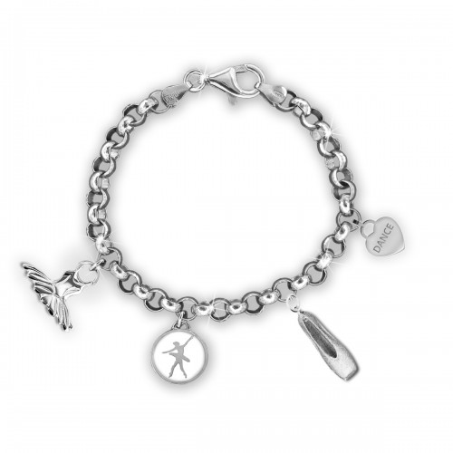 Bracelet 4 charms classic...