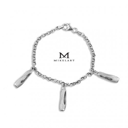 BRACELET WITH POINTE SHOES...