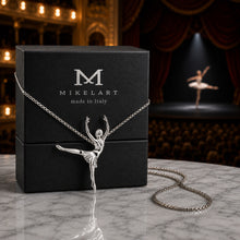 Bijoux de la danse ,  pendentif danseur Arabesque Balanchine, danse classique