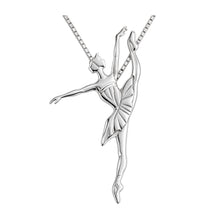 Bijoux de la danse ,  pendentif danseur, danse classique Developpe'