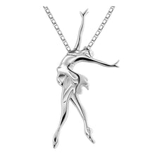 Collana ballerina danza neoclassica MIKELART in argento 925