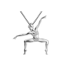Bijoux de la danse, pendentif danseur, Grand Plie' Danse moderne et contemporaine