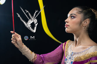 Gioiello collana ginnastica ritmica