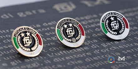 Distintivi Ufficiali di gara di Federazione Ginnastica d’Italia.