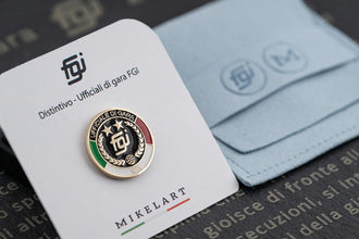 Distintivi Ufficiali di gara di Federazione Ginnastica d’Italia.