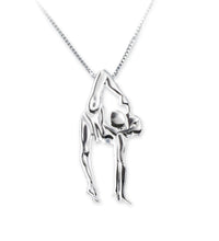 Gioiello ginnastica ritmica Palla - grand ecart dorsale con palla in equilibrio instabile