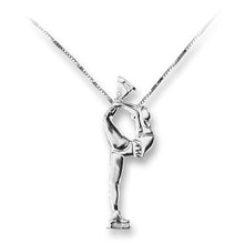 Collana pattinatrice ghiaggio in posa Billemann