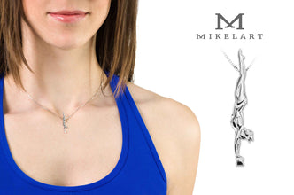 Gioiello ginnastica artistica la verticale sulla trave