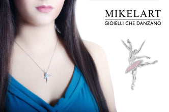 Gioiello ballerina Schiaccianoci smaltata