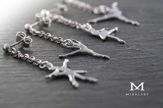 Orecchini Arabesque Balanchine' danza classica ballerina