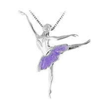 Gioiello Ballerina Arabesque Smaltato