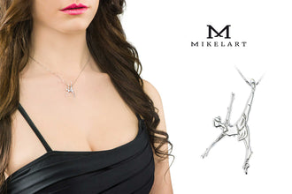 Gioiello Danza Penché smaltato