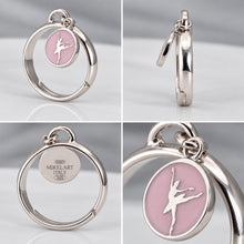 Anello con charm ballerina