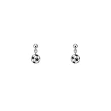 Aretes de pelota de futbol