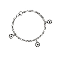 Gioiello bracciale charms Pallone da Calcio