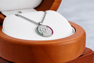 Collana personalizzabile con pietre incastonate