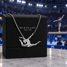 Joyas de la gimnasia artística colgantes gimnasta, salto Enjambè