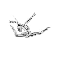 Joyas de la gimnasia artística colgantes gimnasta, salto Enjambè