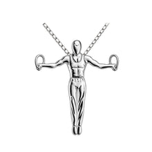 Bijoux gymnaste, pendentif de gymnastique artistique.