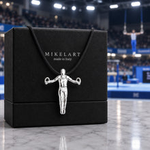 Bijoux gymnaste, pendentif de gymnastique artistique.