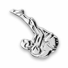 Acrobatic gymnastics jewellery pendant