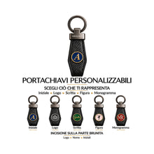 Portachiavi personalizzabile