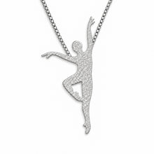 Bijoux de la danse , pendentif, danse classique, danseur Retirè